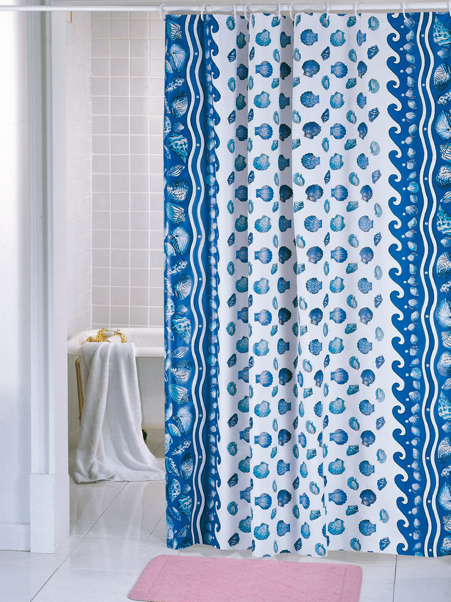 Шторы 874 для ванн ПВХ 180х180см