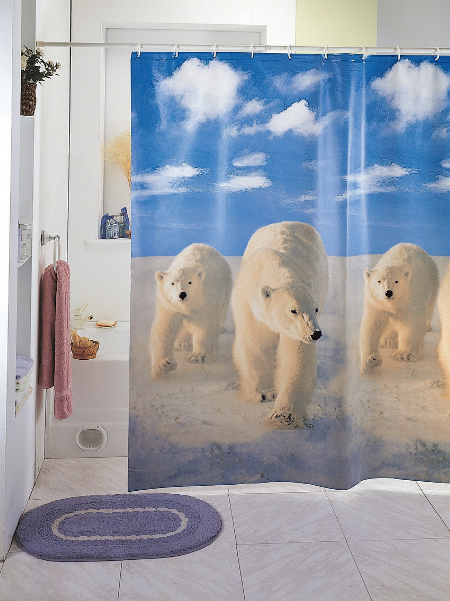 Шторы 634 для ванн ПВХ 180х180см