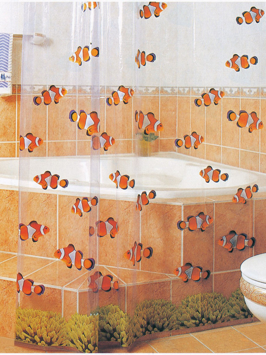 Шторы 911 для ванн ПВХ 180х180см