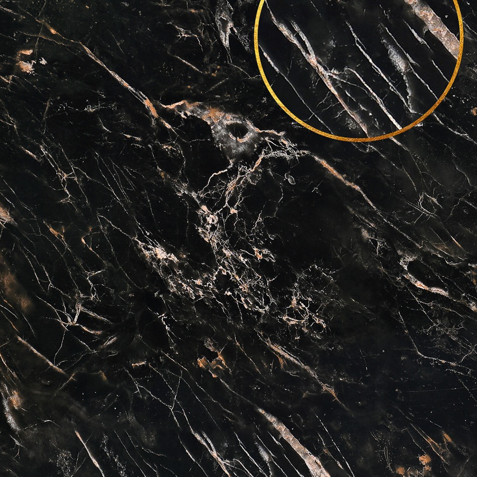 Пленка самоклеящаяся "Deluxe Professional" 45см*6м (мрамор неро порторо) 0